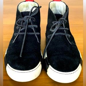 Del Toro Chukka Suede Sneakers/Black 

Men’s Size 9 handmade in Italy